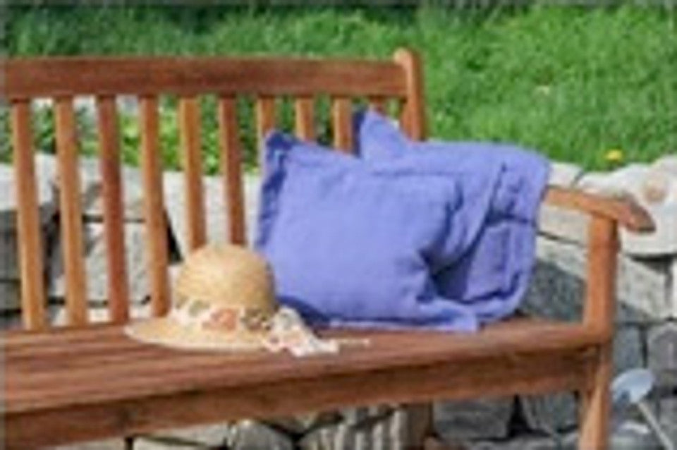 Teak Benches Make Outdoor Spaces