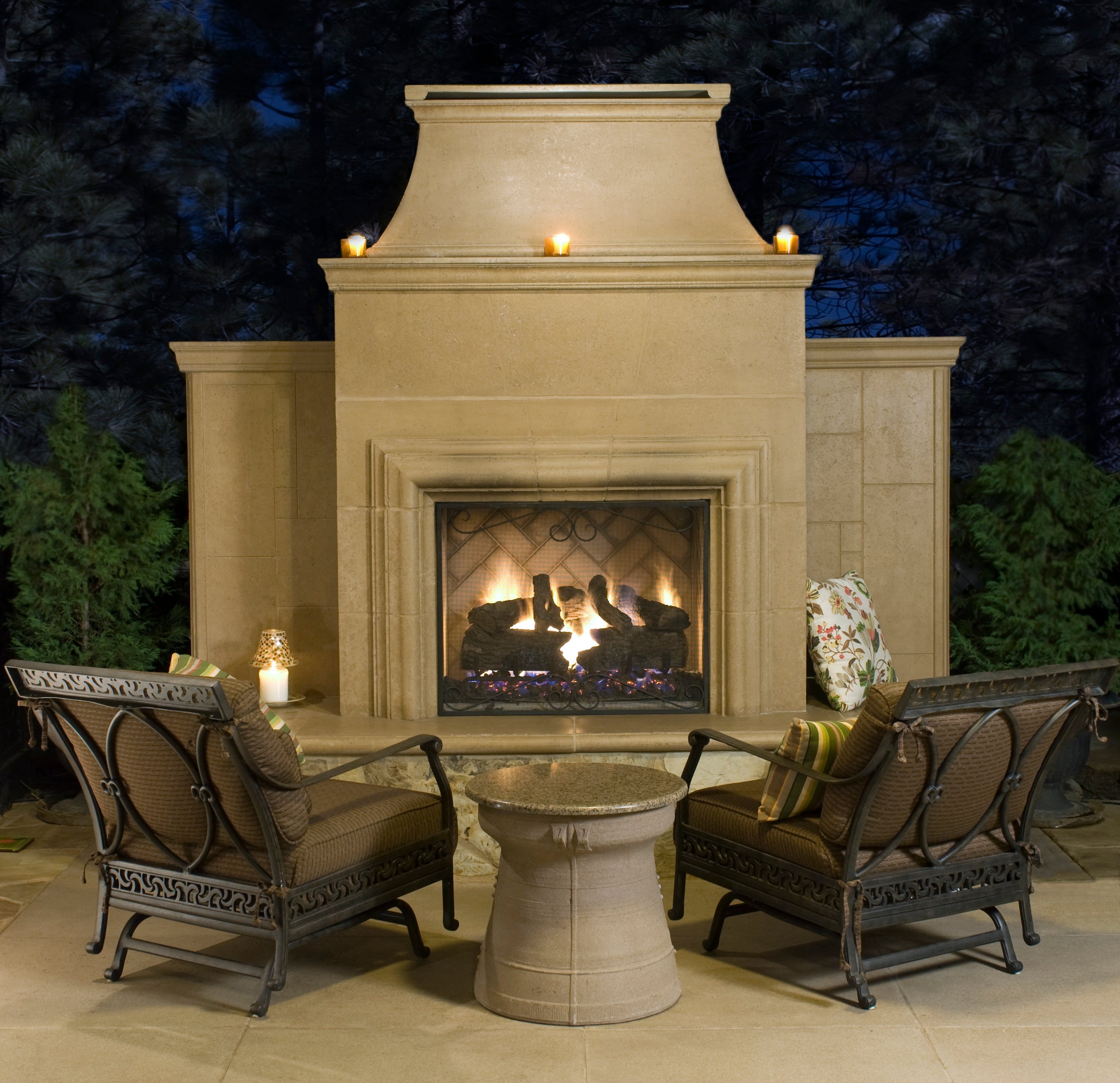 American Fyre Designs Outdoor Fireplaces