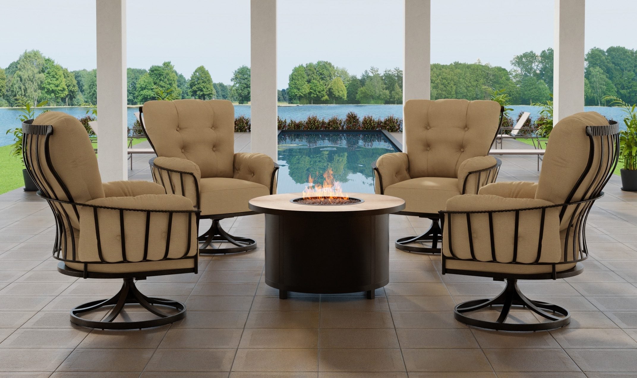Ow lee lounge swivel Chairs