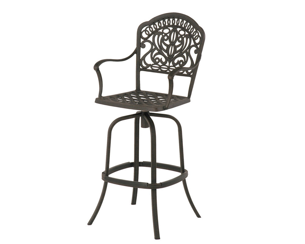 Tuscany Swivel Bar Stool by Hanamint