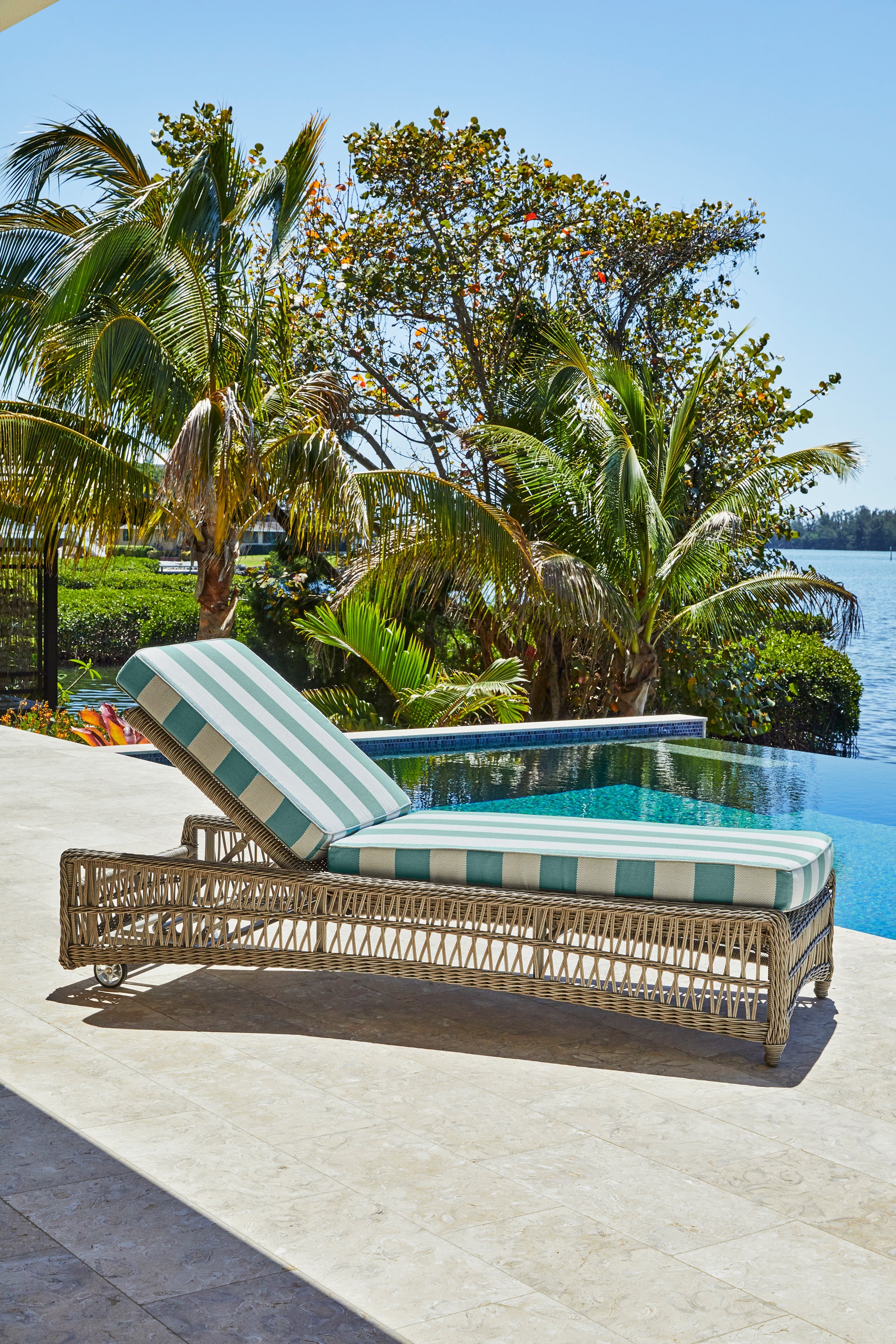 Mackinac Chaise by Lloyd Flanders