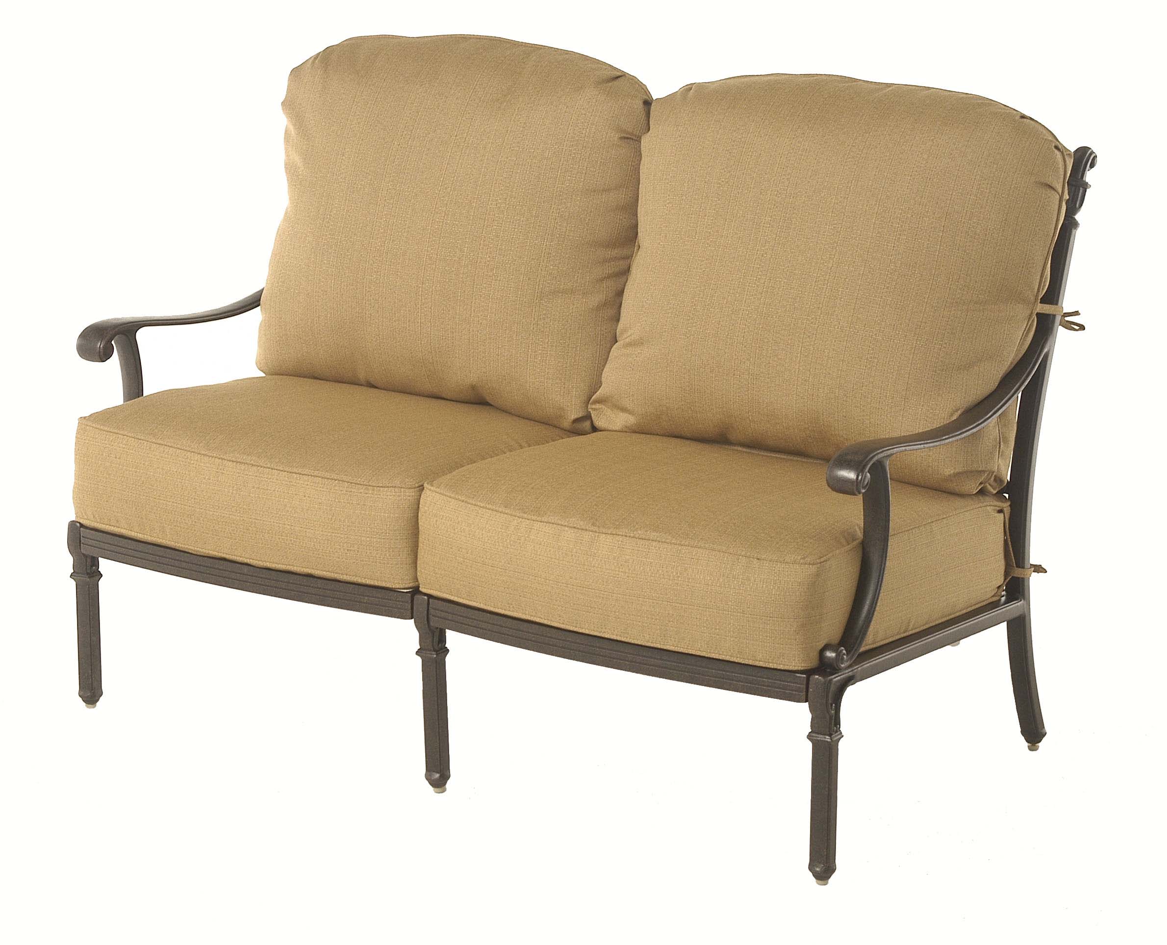 Grand Tuscany Loveseat with cushion by Hanamint