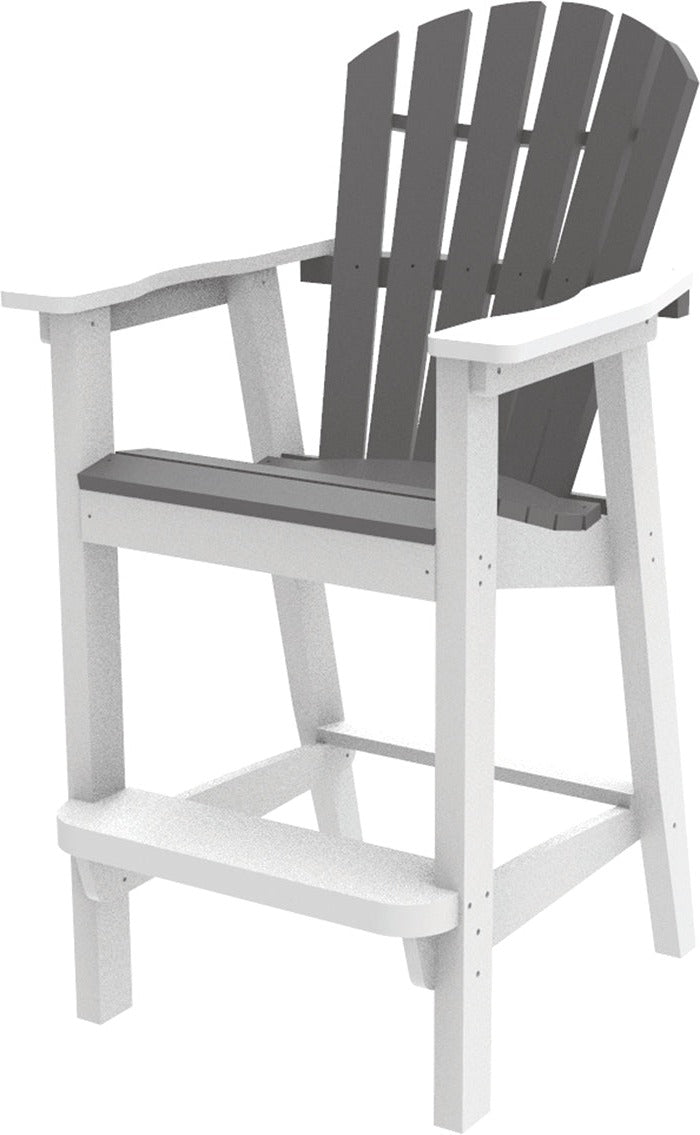Adirondack Shellback Bar Chair by Seaside Casual