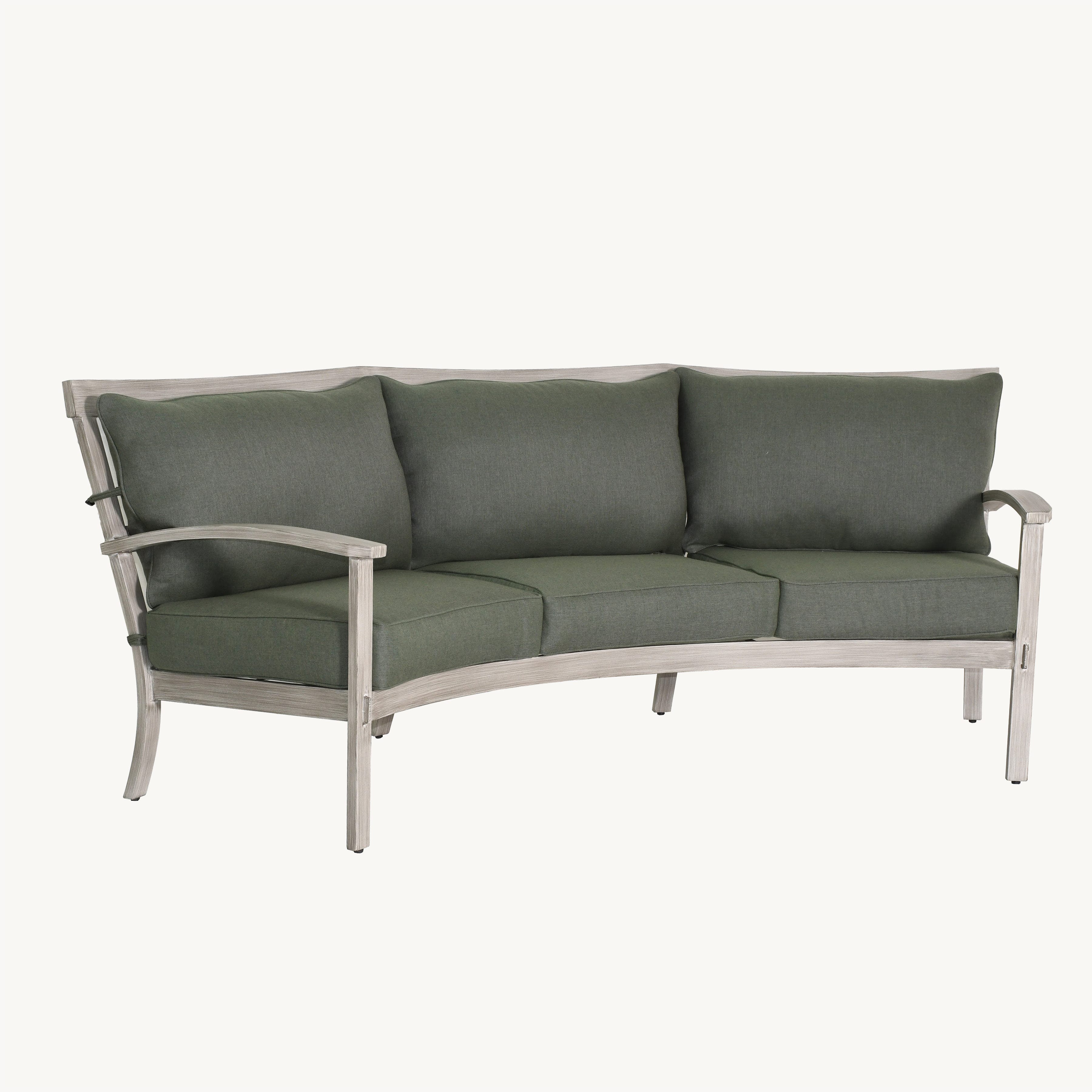 Antler Hill Cushioned Crescent Sofa By Castelle