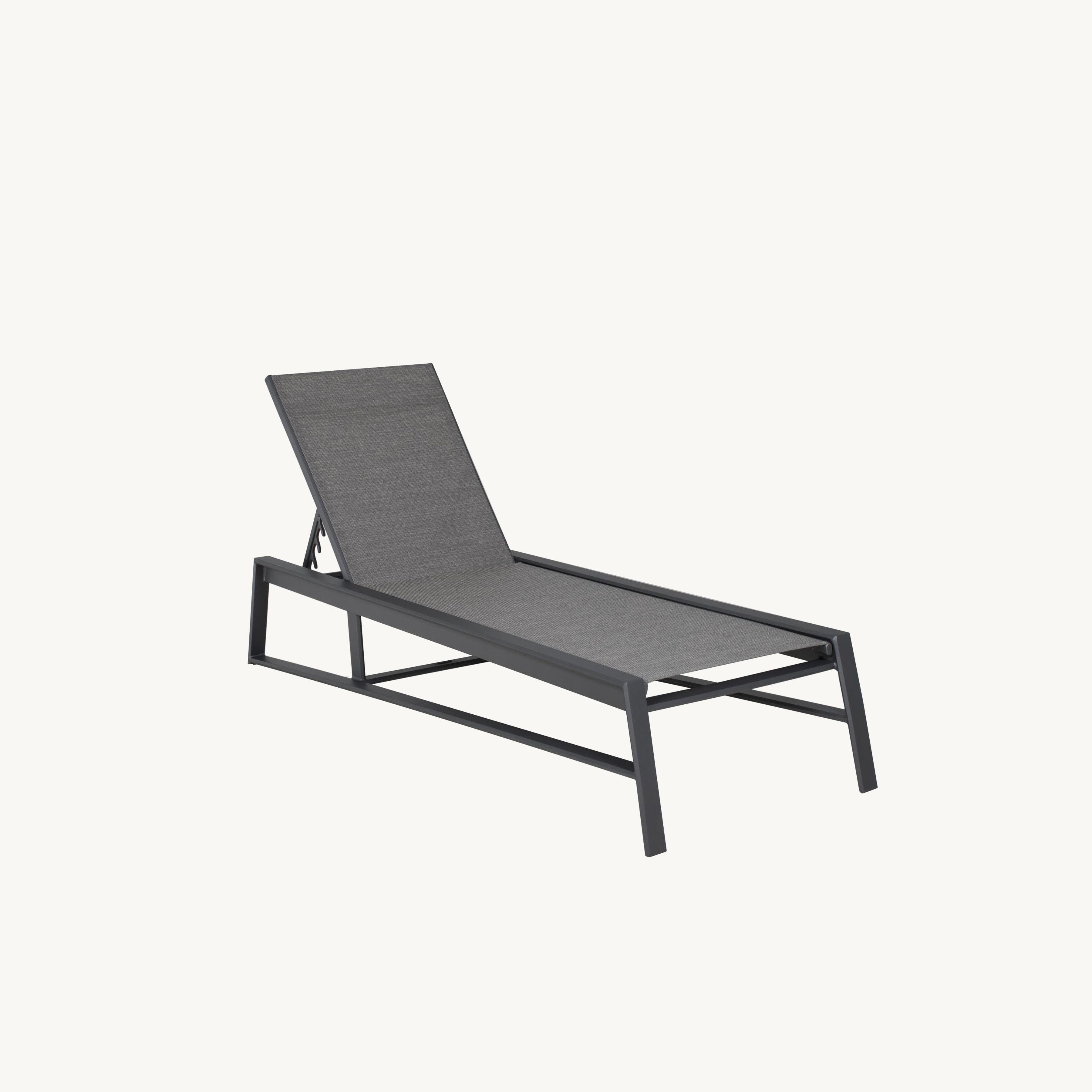 Prism Adjustable Sling Chaise Lounge By Castelle