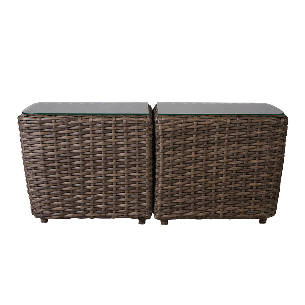 Largo 2pc 22” Rectangular Bunching Accent Table by Lloyd Flanders