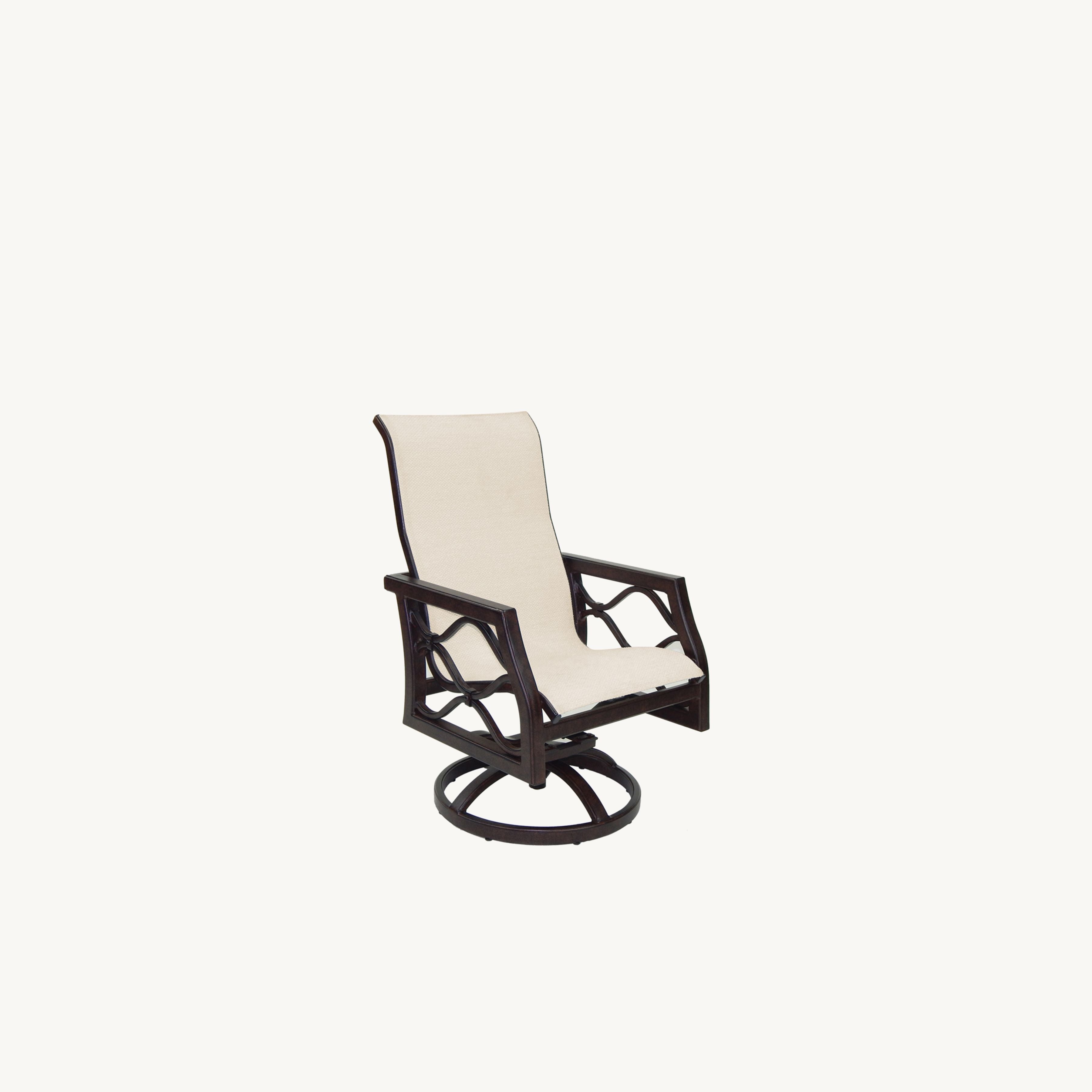 Villa Bianca Sling Swivel Rocker By Castelle