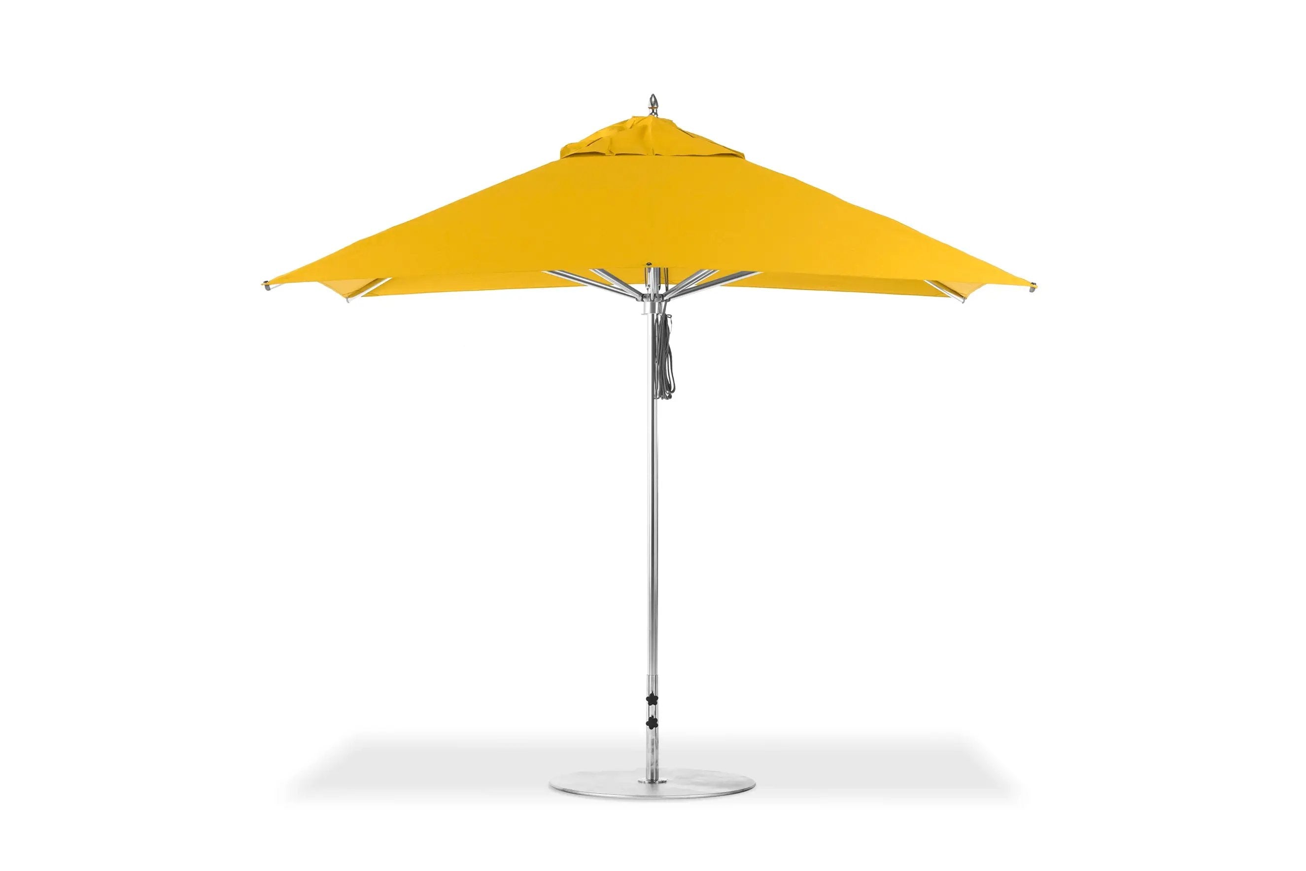 G-Series Greenwich 10 X 10F Square Aluminum Market Umbrella by Frankford