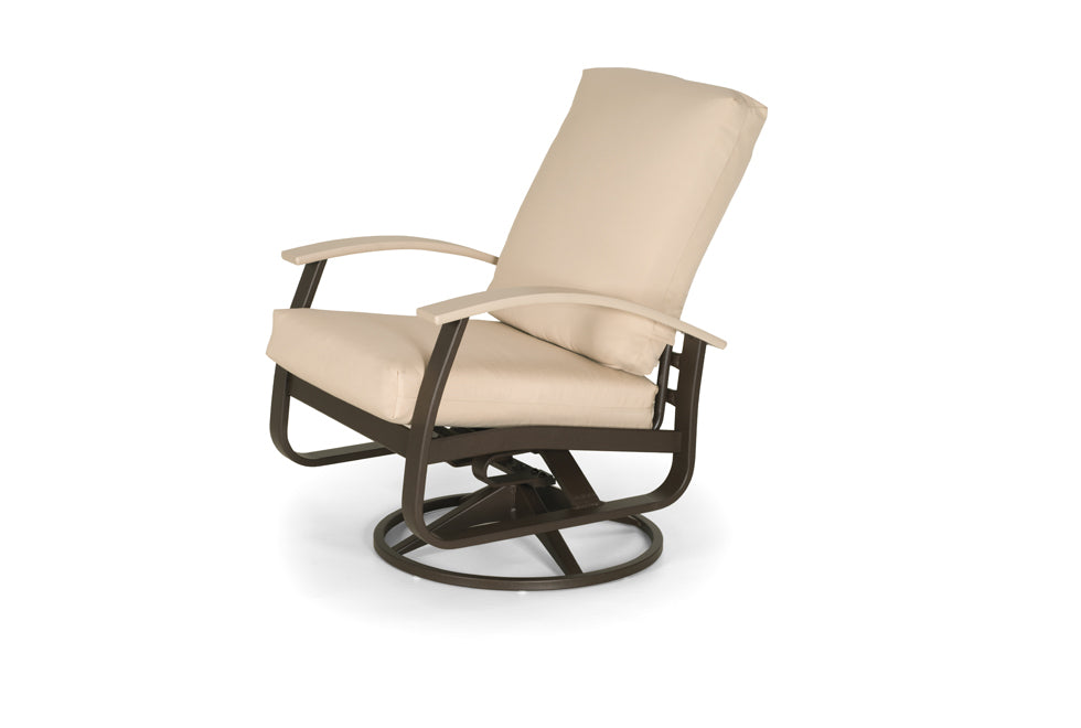 Belle Isle Cushion Swivel Rocker By Telescope