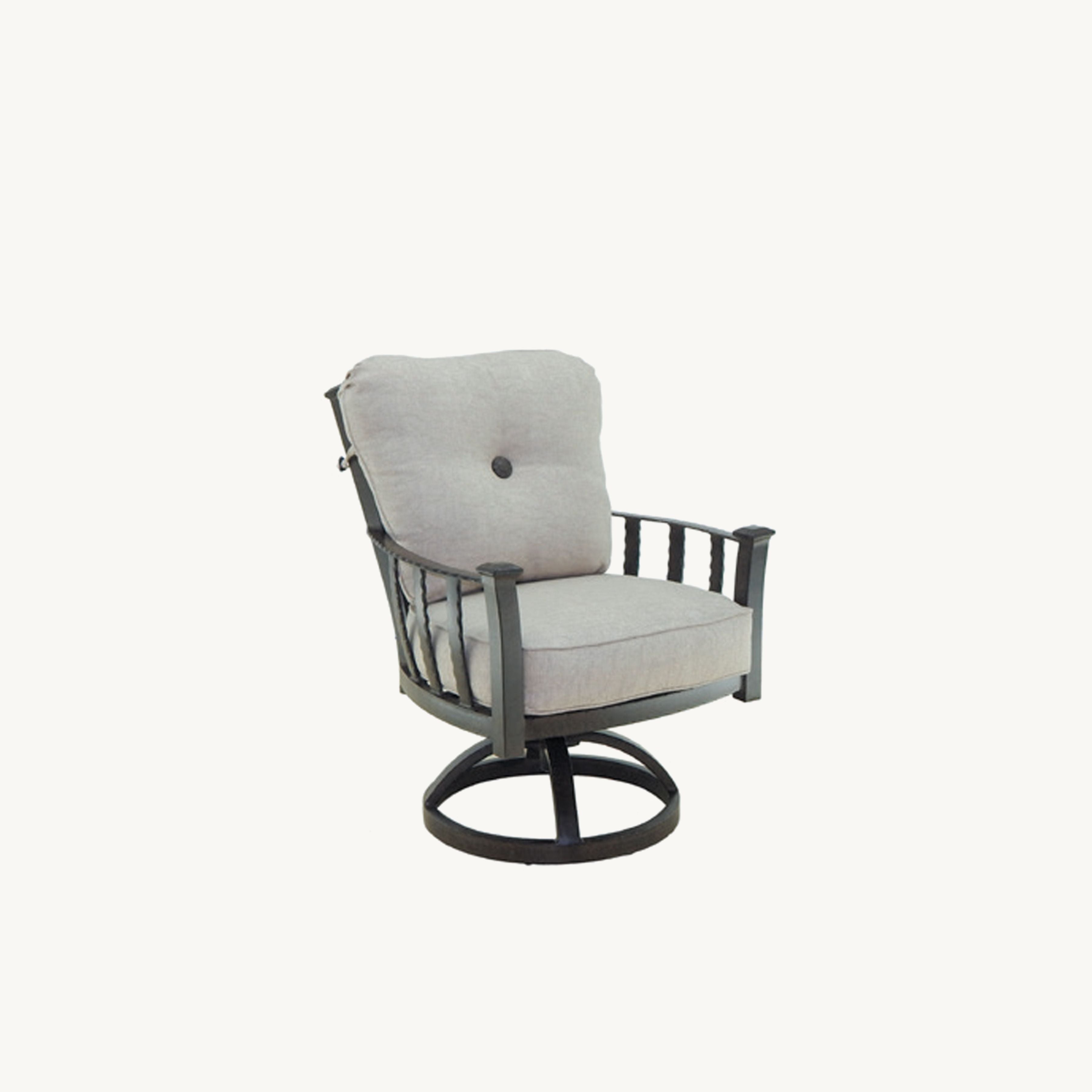 Santa Fe Cushioned Swivel Rocker By Castelle