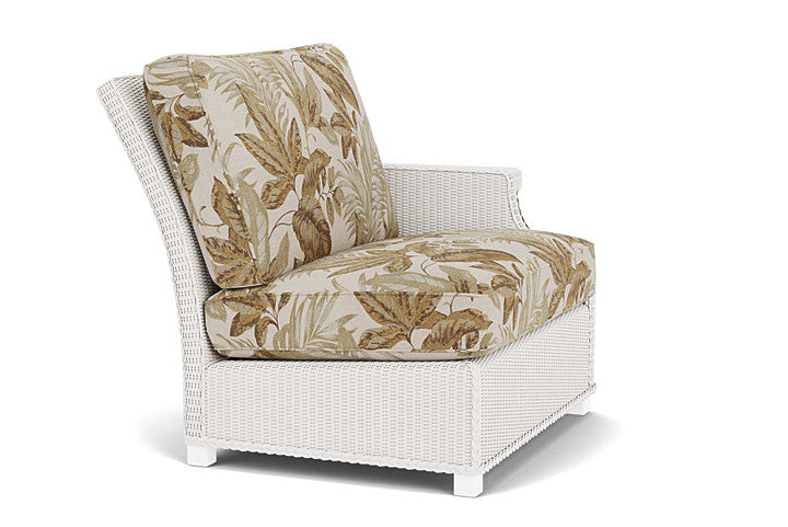 Hamptons Left Arm Sectional Chair Replacement Cushion by Lloyd Flanders