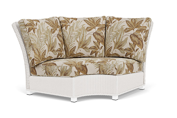 Hamptons Wedge Corner Sectional Chair Replacement Cushion by Lloyd Flanders