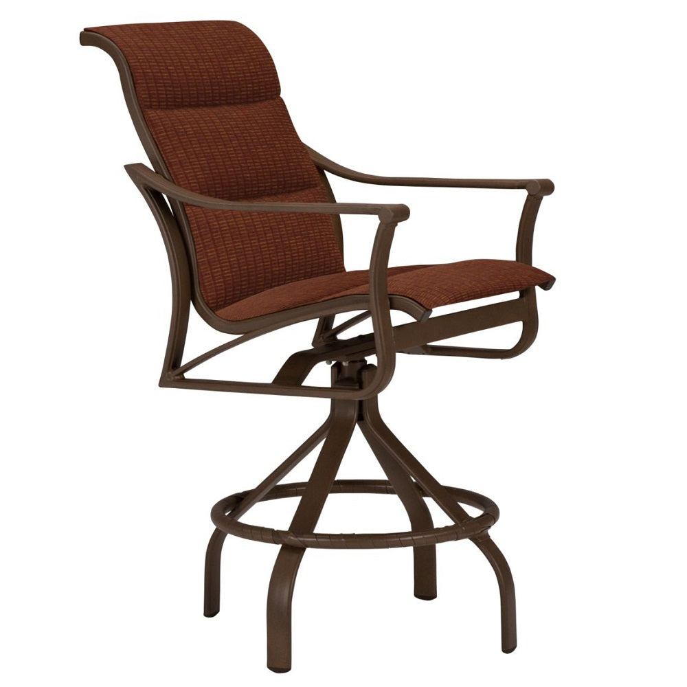 Corsica Swivel Bar Stool Replacement Padded Sling by Tropitone