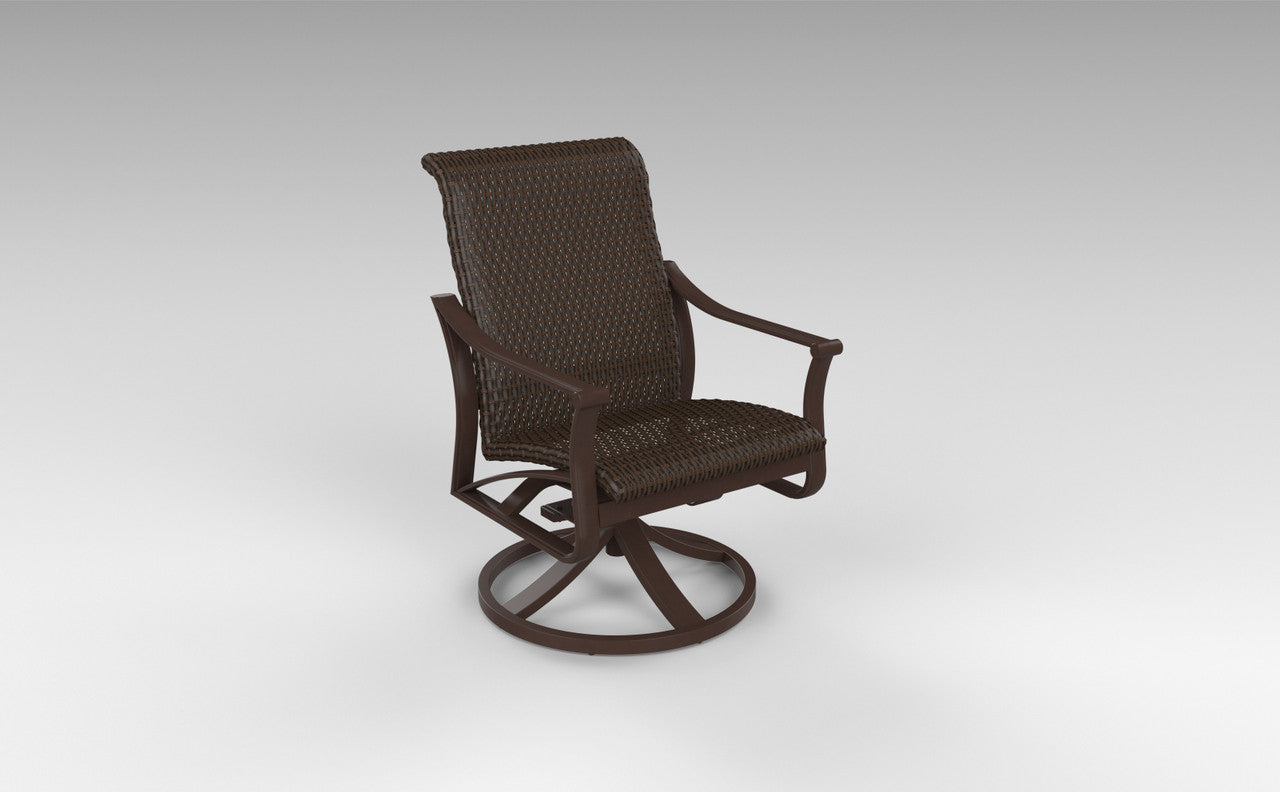 Corsica Woven Swivel Rocker by Tropitone