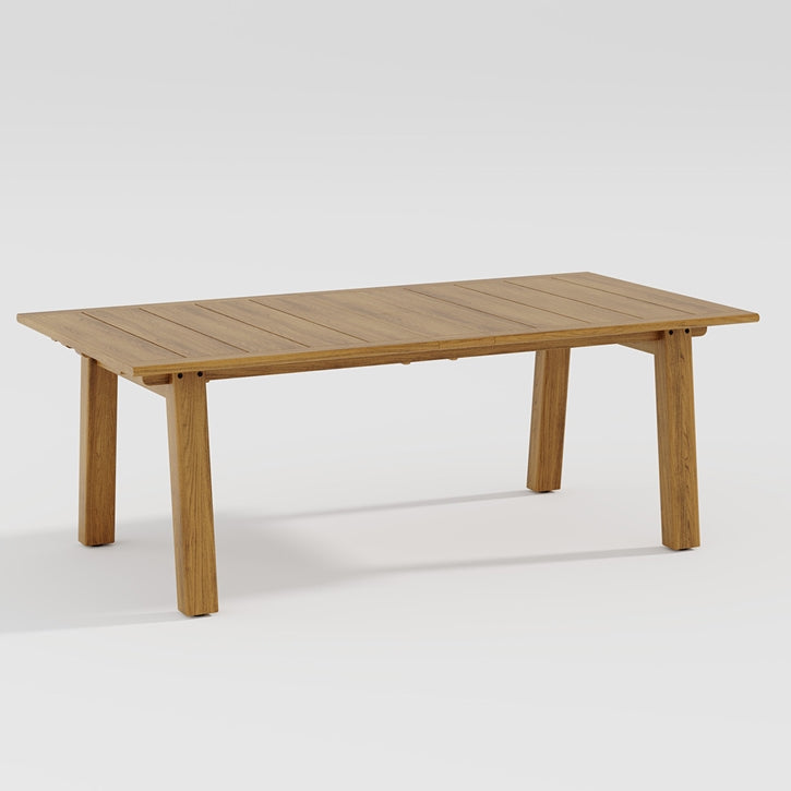 Teak Stirata 126" x 41" Dining Extension Table by Tropitone