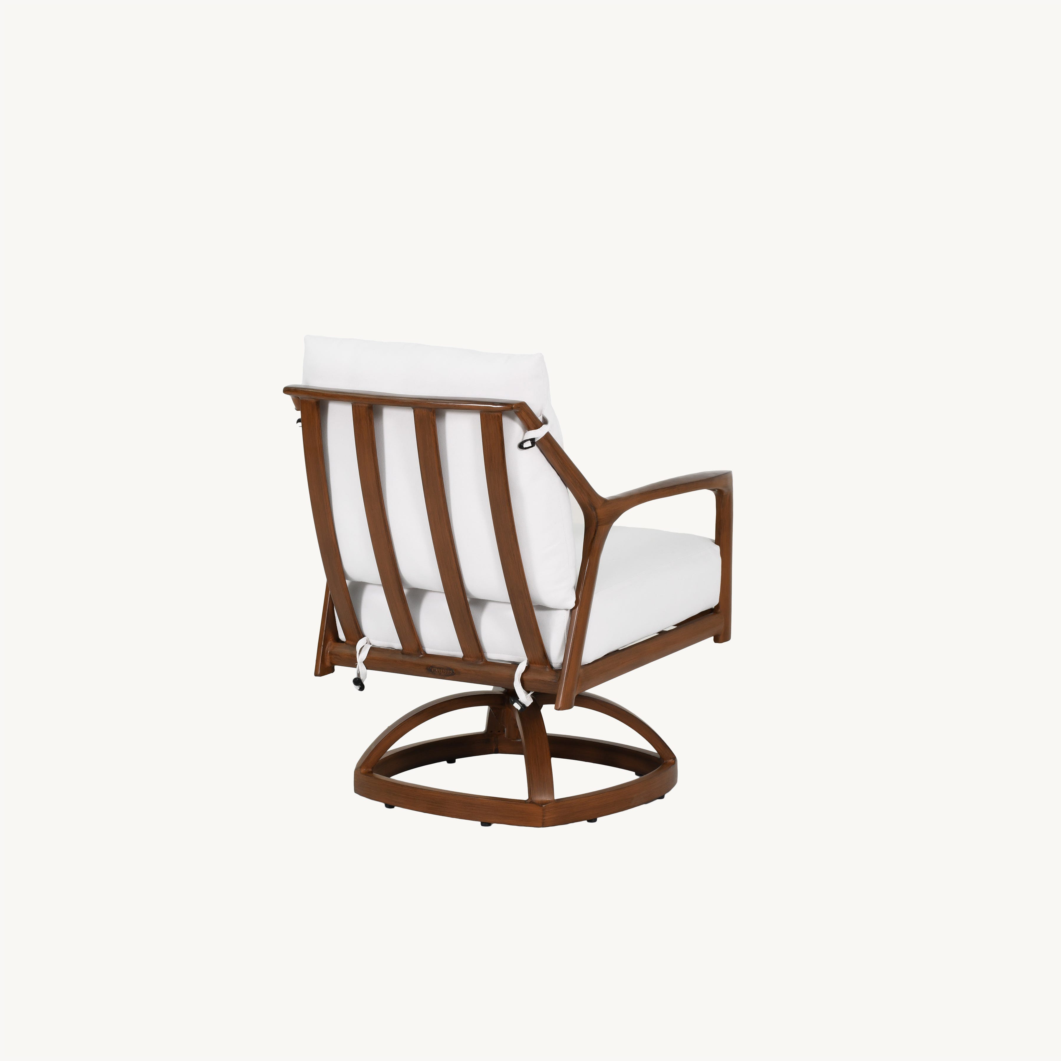 Berkeley Cushioned Dining Swivel Rocker By Castelle
