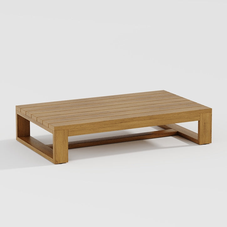 Teak Trent Rectangular 48" x 28" Coffee Table by Tropitone