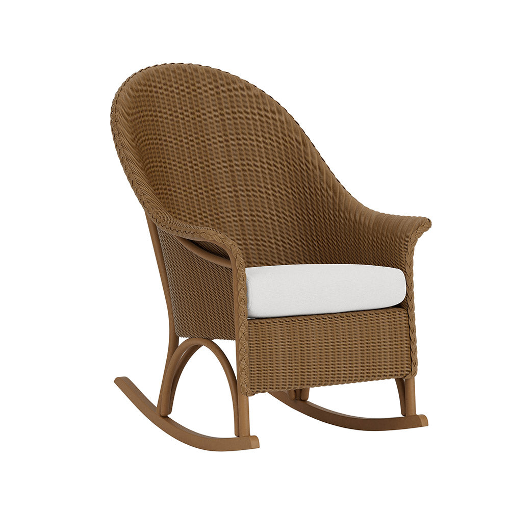 Universal Loom High Back Porch Rocker Chair Replacement Cushion by Lloyd Flanders