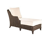 Monticello Left Chaise Chair Replacement Cushion by Patio Renaissance