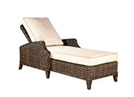 Monticello Single Adjustable Chaise Chair Replacement Cushion by Patio Renaissance