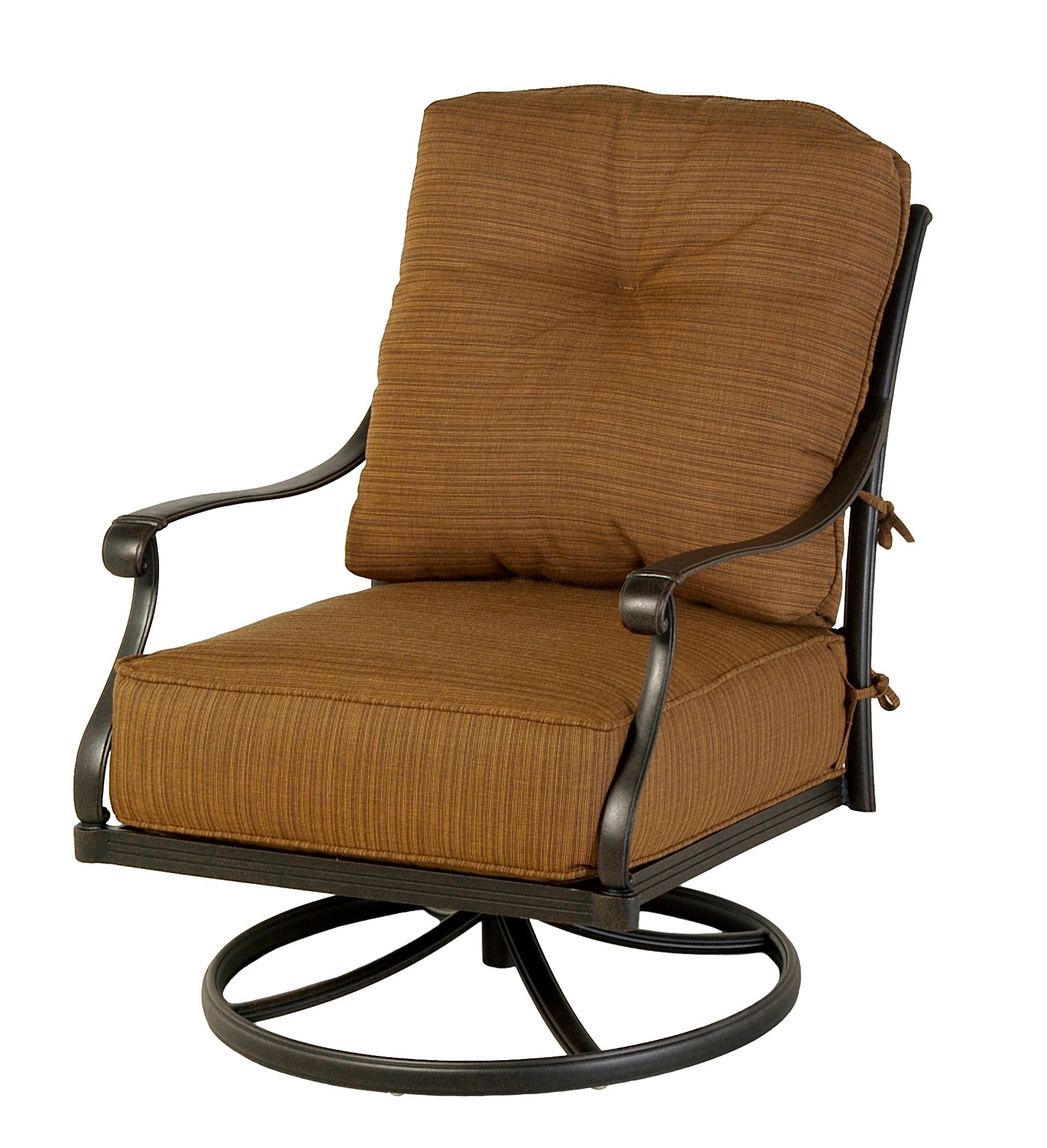 Mayfair Estate Club Swivel Rocker with Cushion (Desert Bronze)