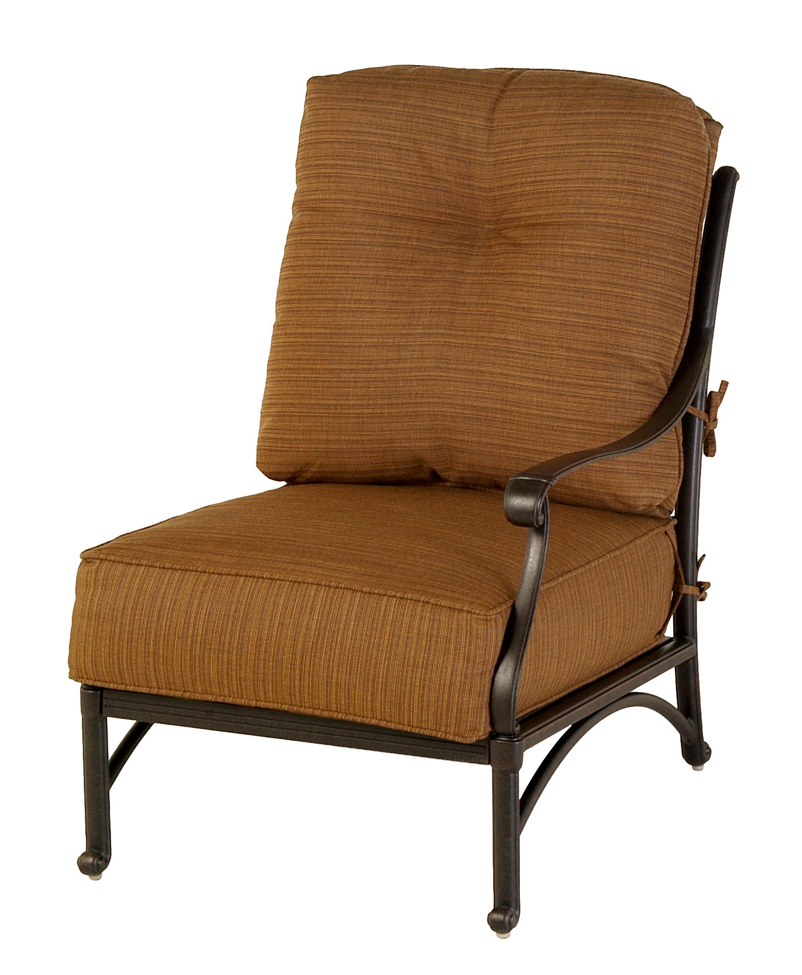 Mayfair Estate Club Left Chair with Cushion (Desert Bronze)