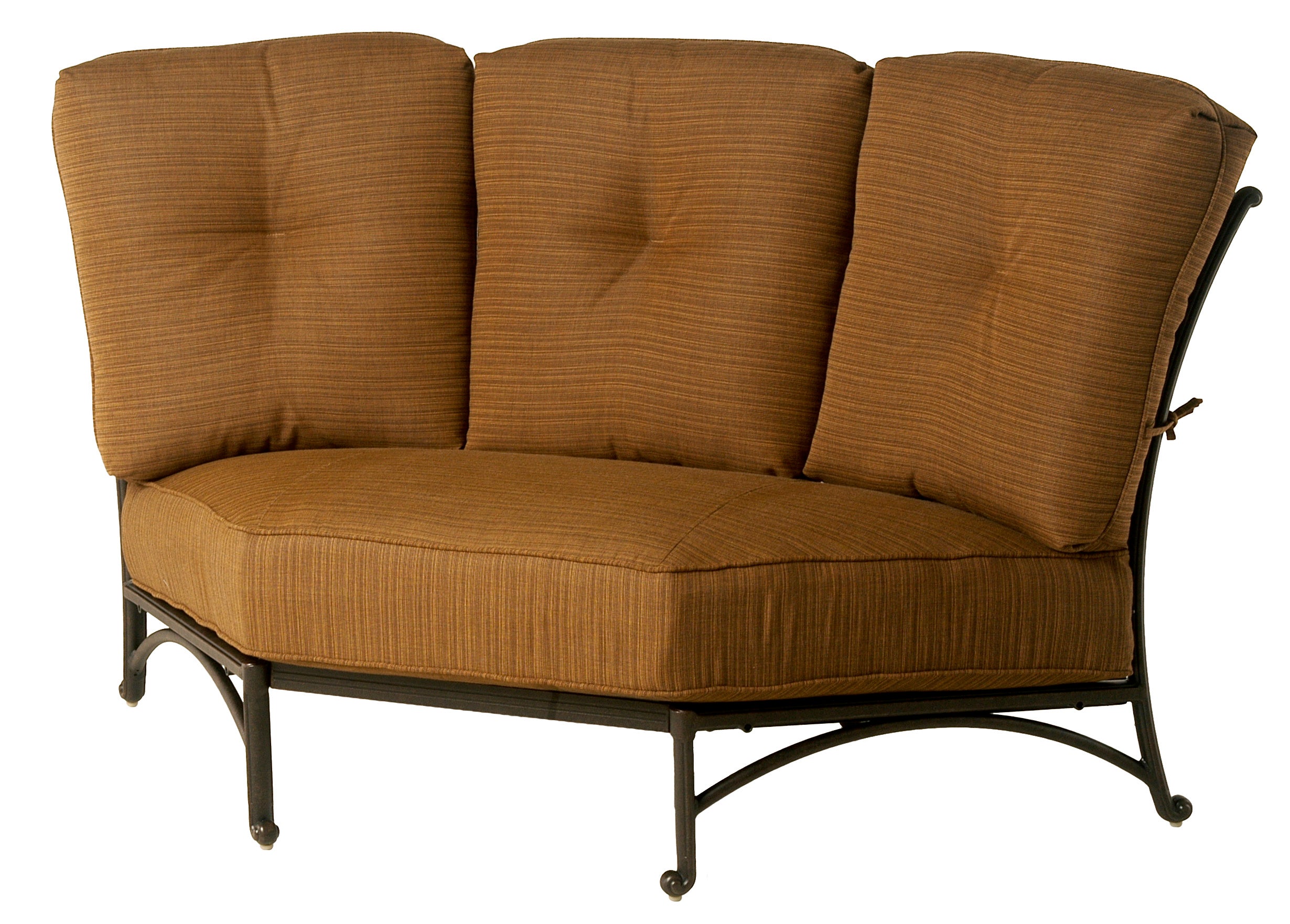 Mayfair Estate Club Corner Chair with Cushion (Desert Bronze)