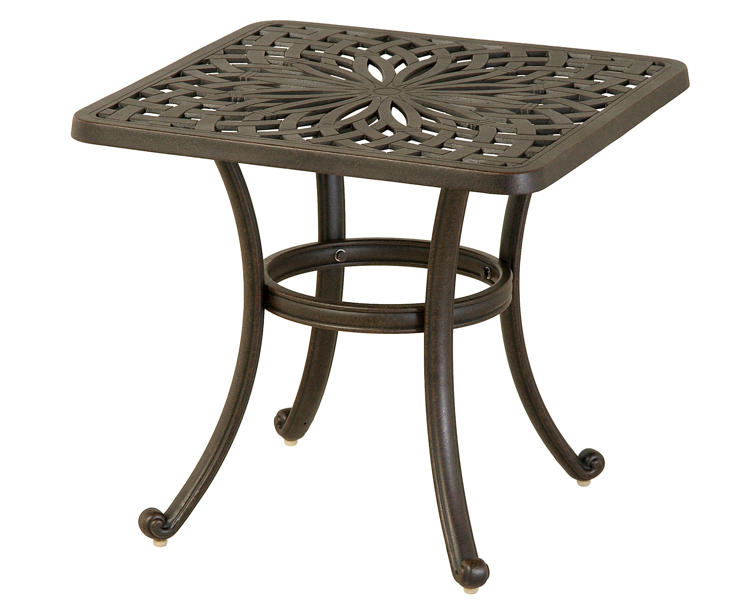 Mayfair 24" Square End Table (Desert Bronze)