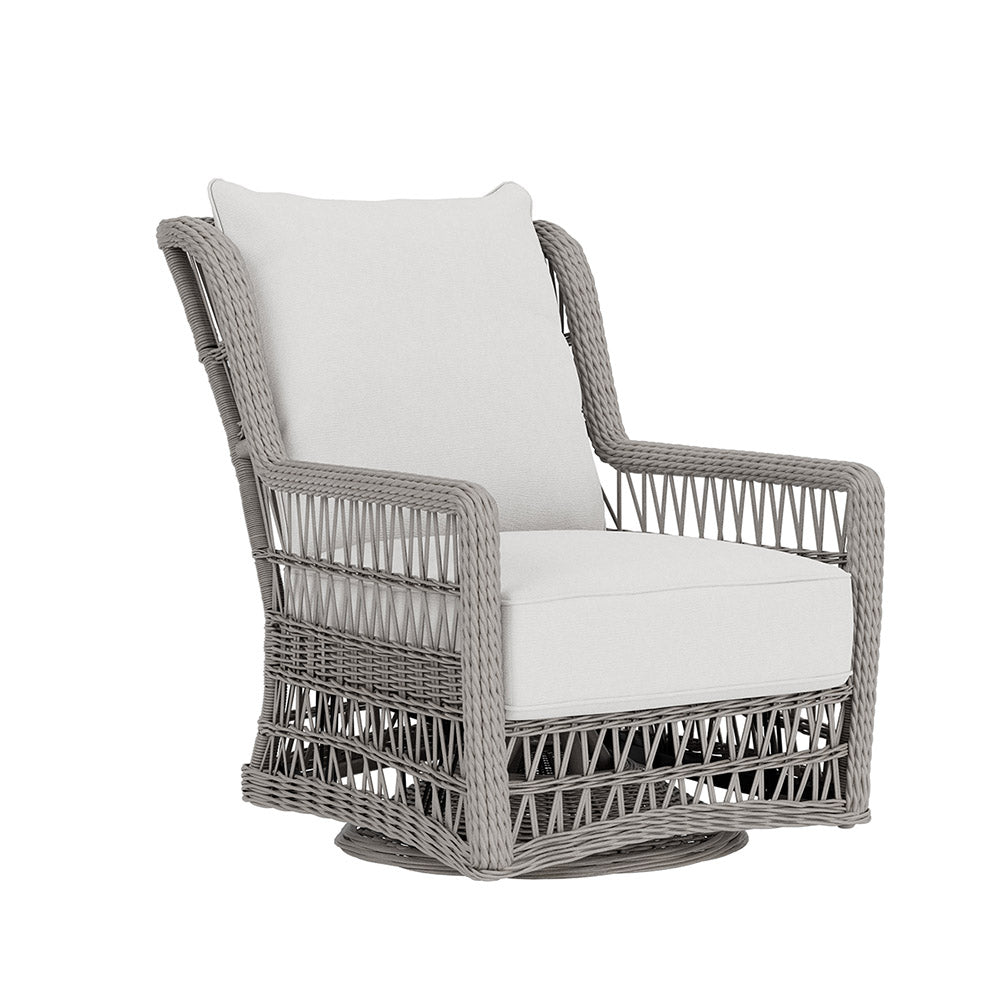 Mackinac High Back Swivel Glider Lounge Chair Replacement Cushion by Lloyd Flanders