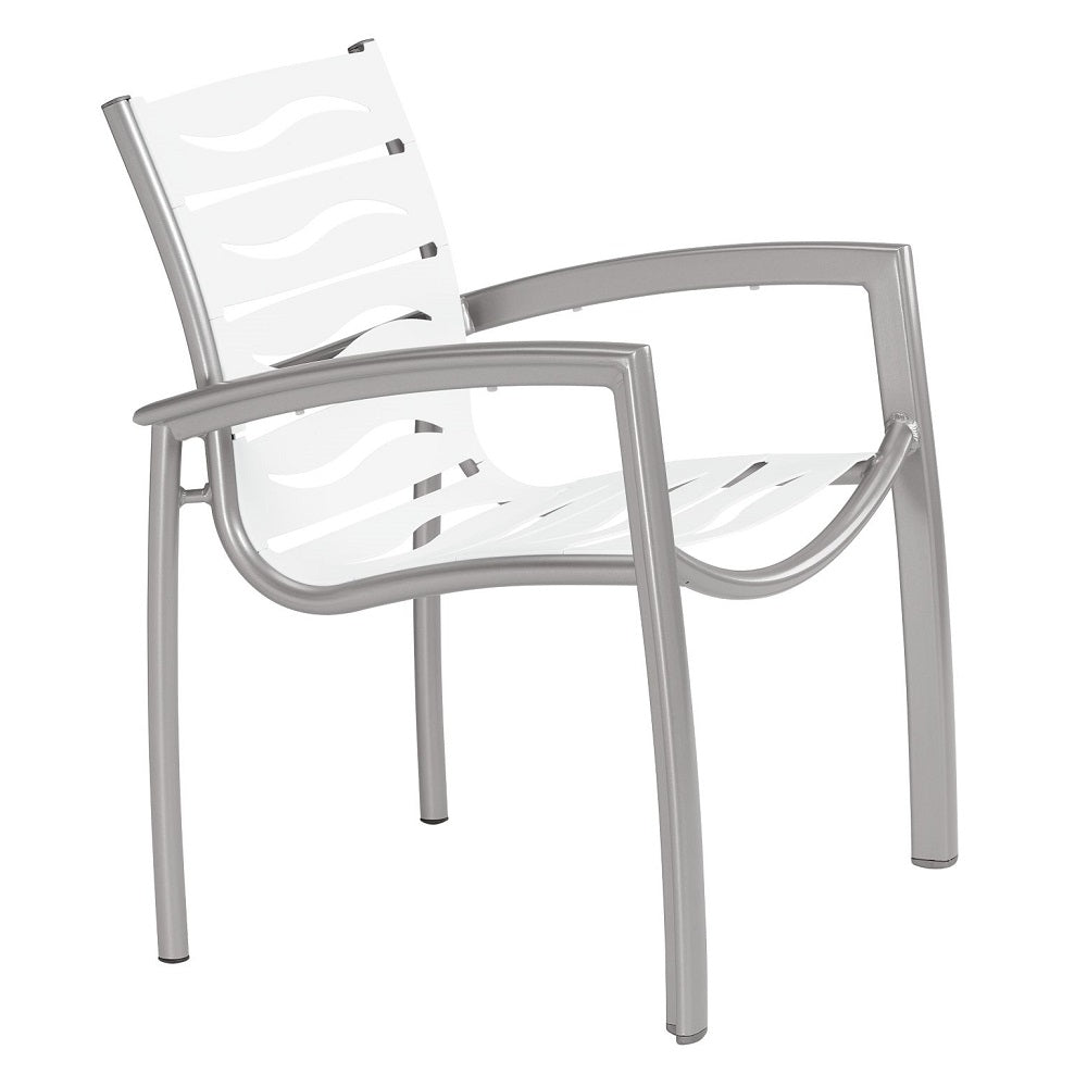 South Beach Dining Chair Wave Segment by Tropitone