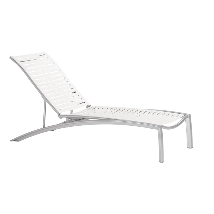 South Beach Armless Chaise Lounge Ribbon Segment by Tropitone