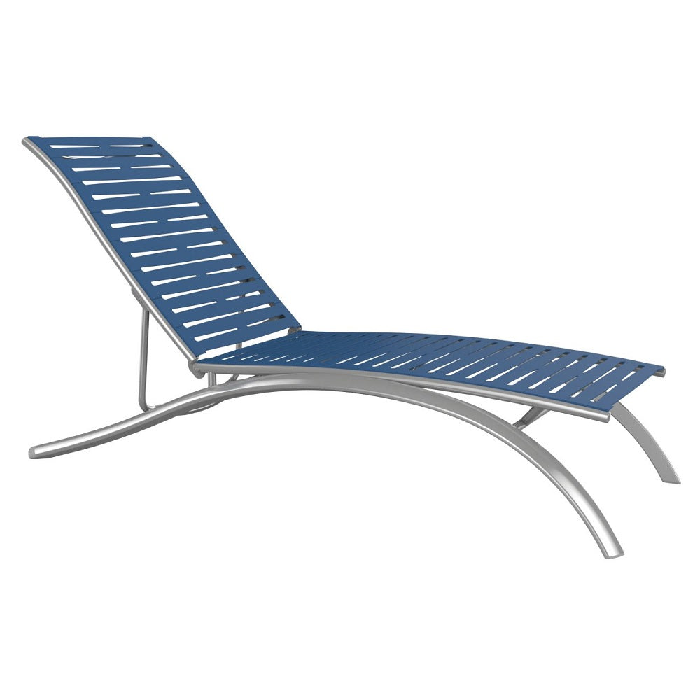 South Beach Elite Armless Chaise Lounge Ribbon Segment by Tropitone