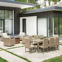 Milan Swivel Glider Lounge Chair Replacement Cushion by Lloyd Flanders