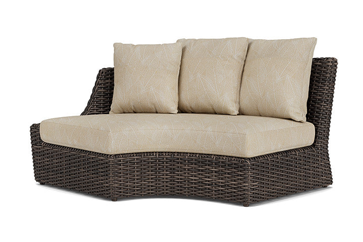 Largo Right Arm Curved Sofa Sectional by Lloyd Flanders