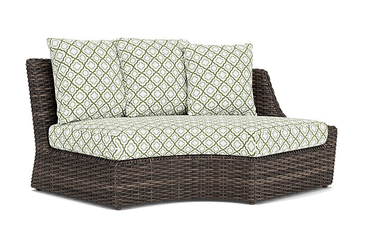 Largo Left Arm Curved Sofa Sectional Replacement Cushion by Lloyd Flanders