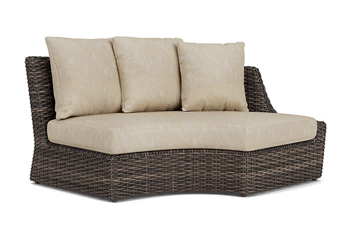 Largo Left Arm Curved Sofa Sectional by Lloyd Flanders