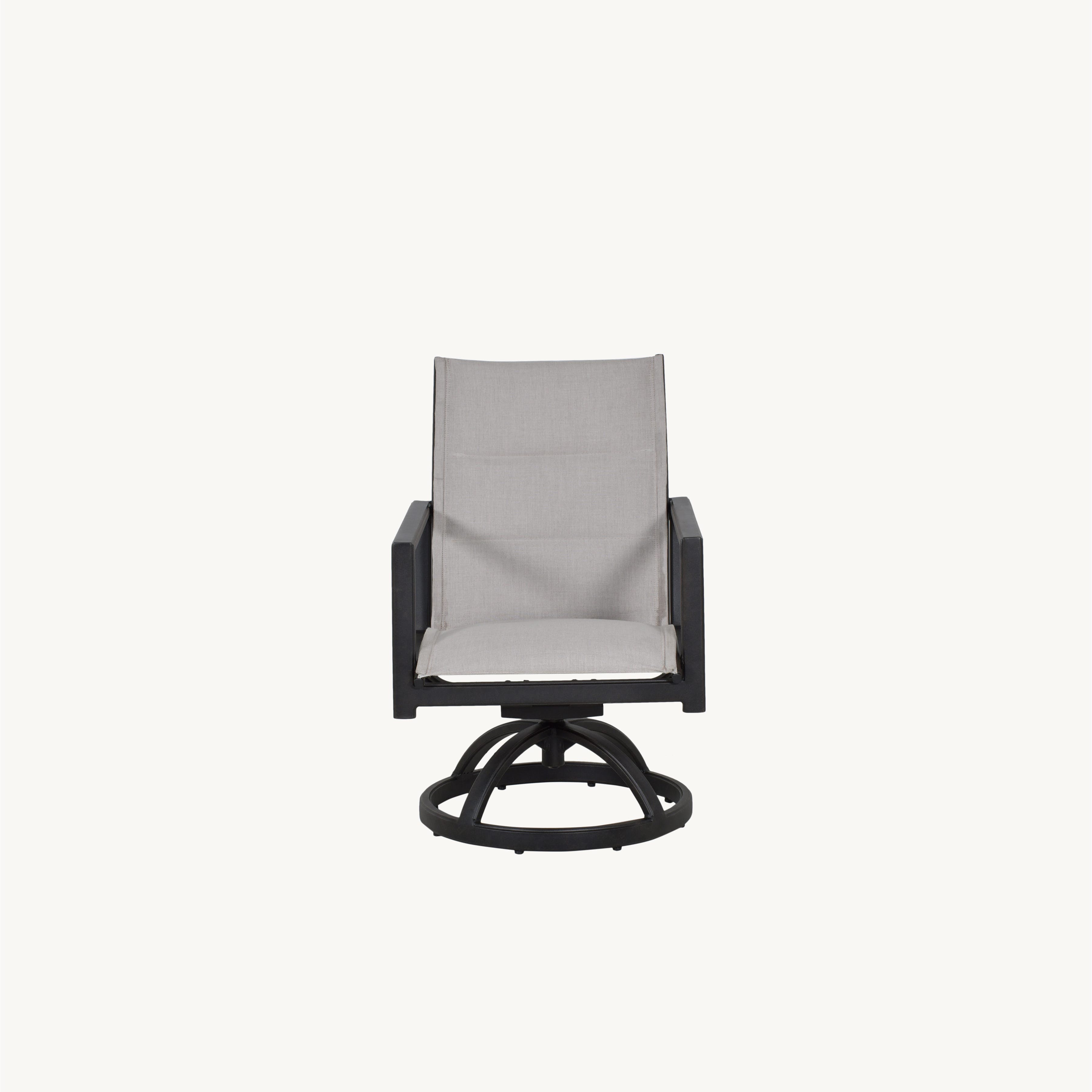 Saxton Padded Sling Swivel Rocker By Castelle