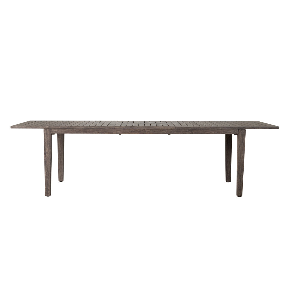 Frontier 86"-110" Butterfly Umbrella Dining Table by Lloyd Flanders
