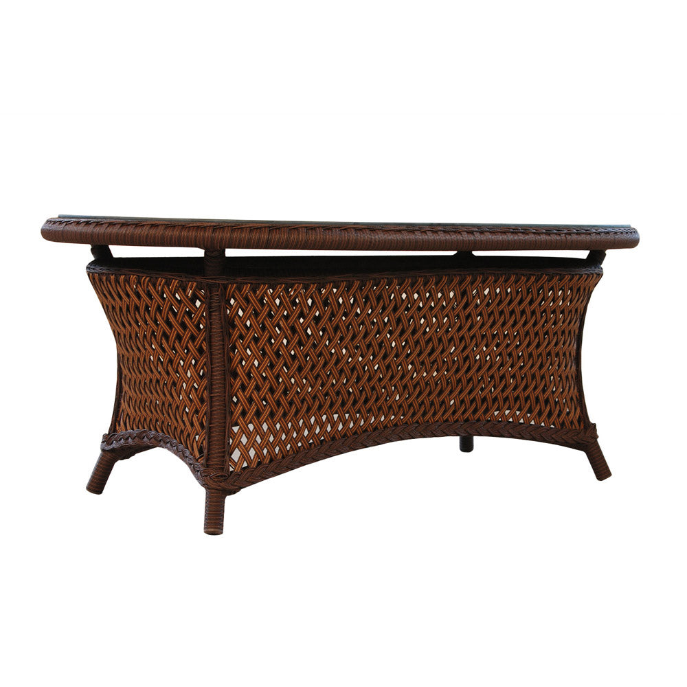 Grand Traverse 43" Oval Cocktail Table by Lloyd Flanders