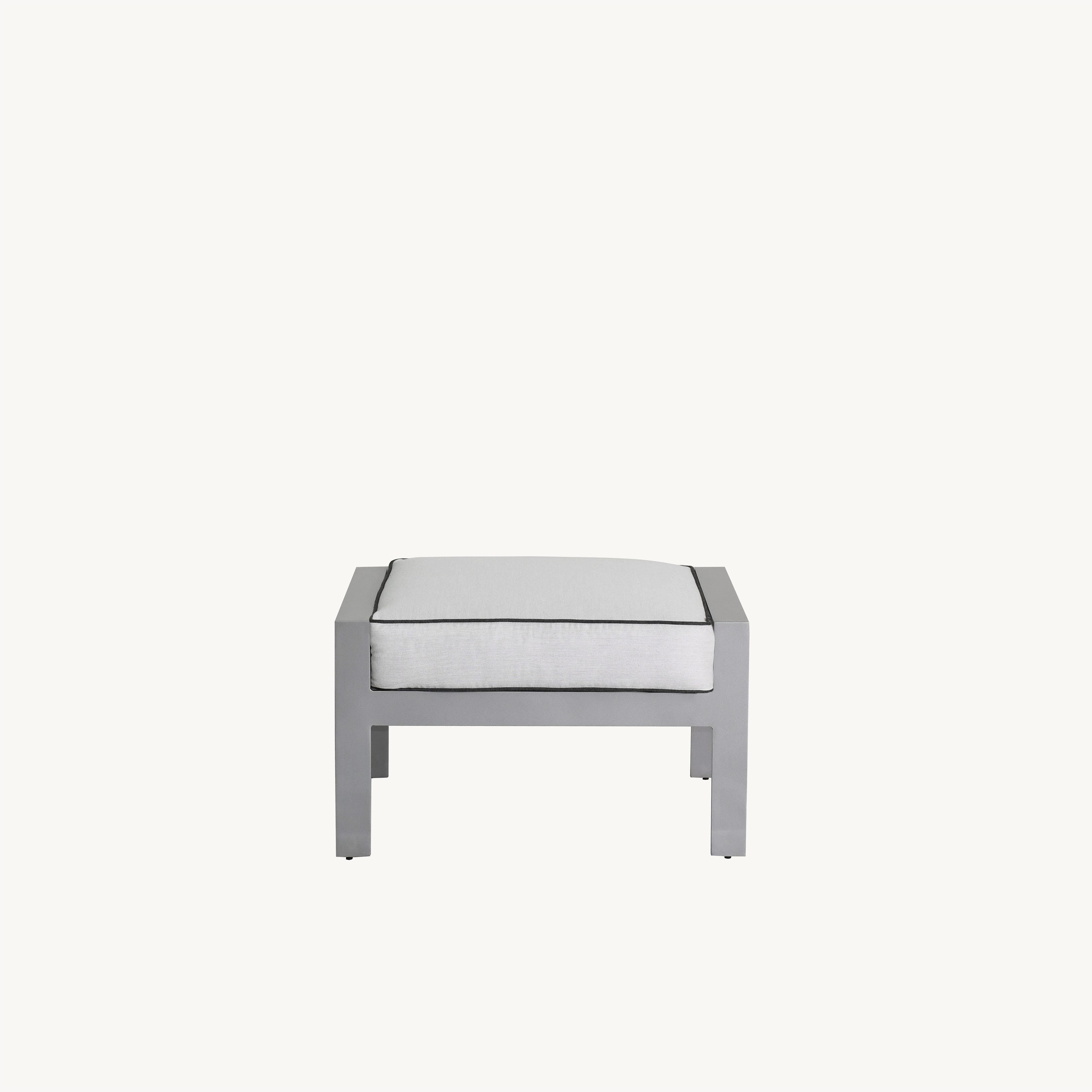 Trento Cushioned Ottoman By Castelle