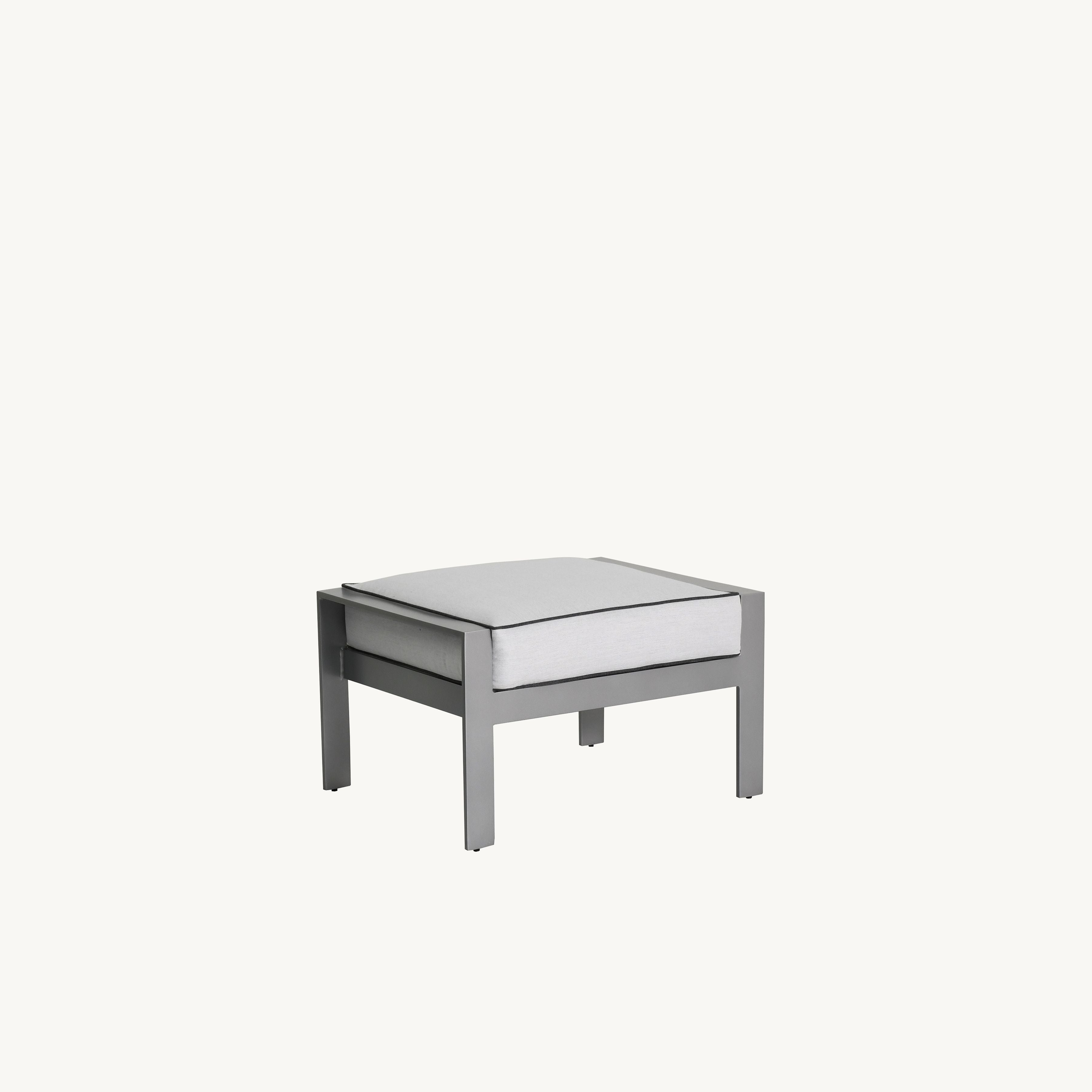 Trento Cushioned Ottoman By Castelle