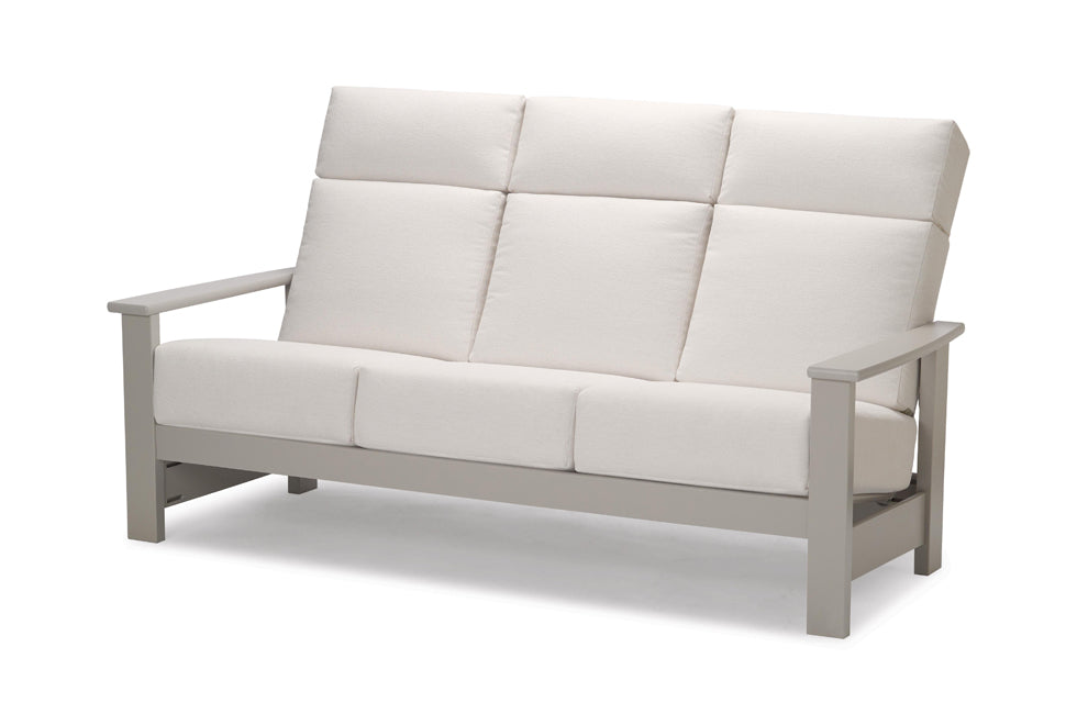Leeward MGP Cushion Supreme Three-Seat Sofa w/ MGP Arms