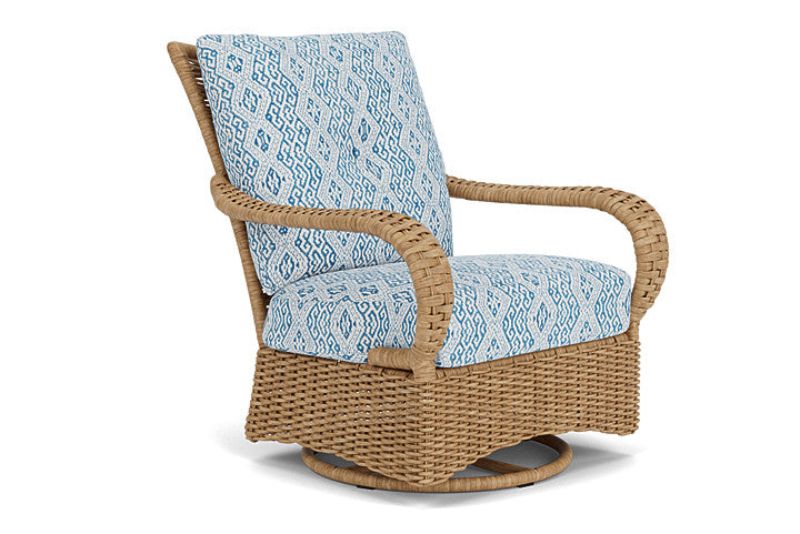Magnolia Swivel Glider Lounge Chair Replacement Cushion by Lloyd Flanders