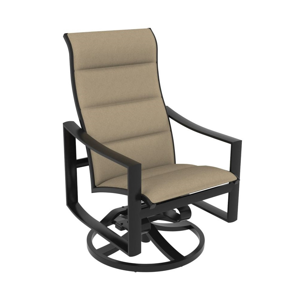 Kenzo High Back Swivel Rocker Padded Replacement Sling by Tropitone