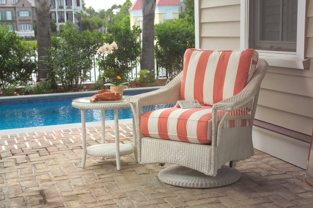 Nantucket Swivel Glider Lounge Chair By Lloyd Flanders