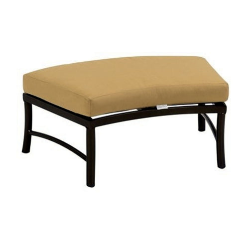 Montreux II 38" x 24" Crescent Ottoman Bench by Tropitone