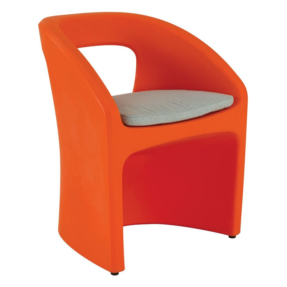 Radius Dining Chair with Seat Pad by Tropitone
