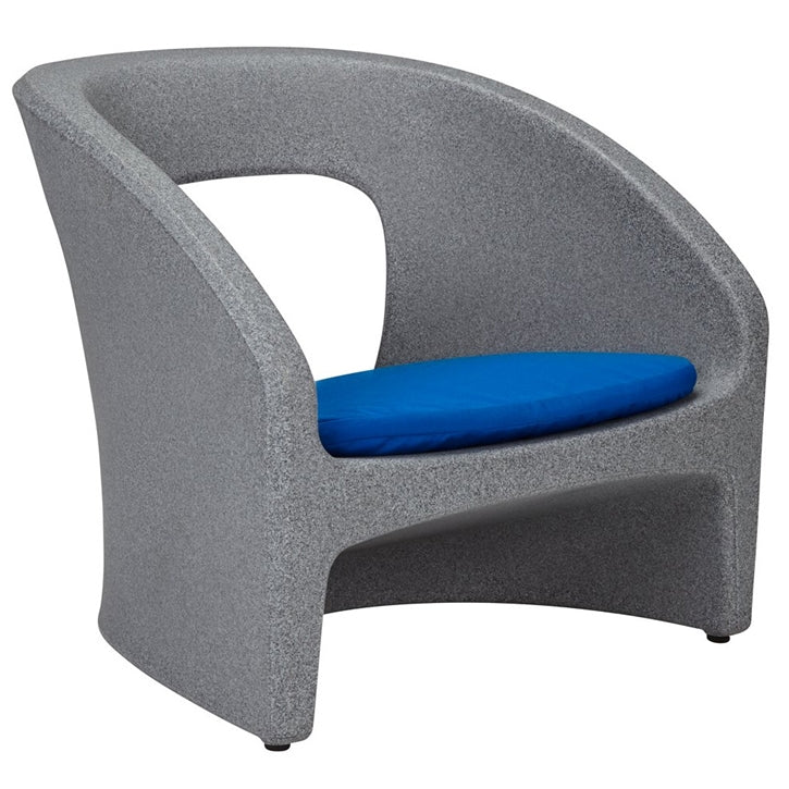 Radius Sand Chair with Seat Pad and 10 lbs Weight by Tropitone