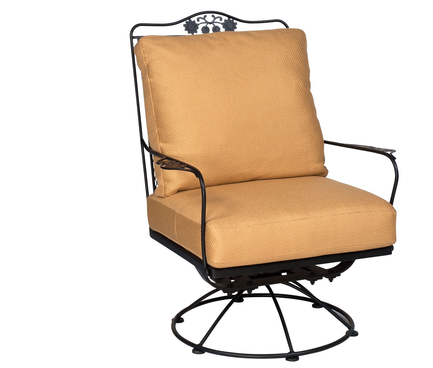 Briarwood Swivel Rocking Lounge Chair  By Woodard