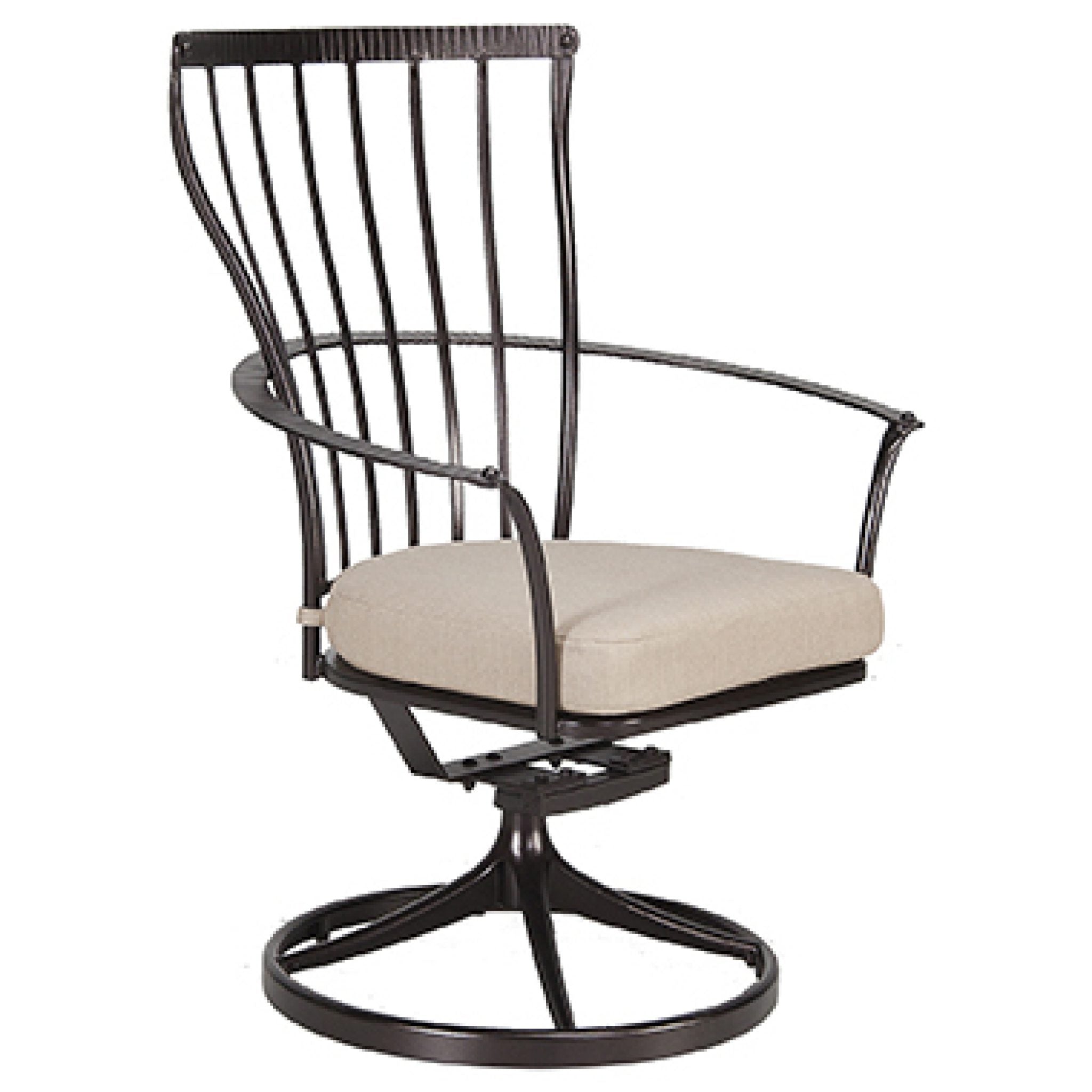 Monterra Dining Swivel Rocker Arm Chair by Ow Lee